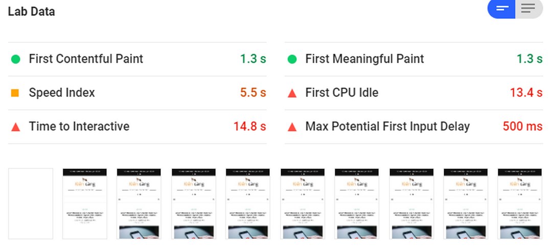 Cách đo FCP như thế nào?