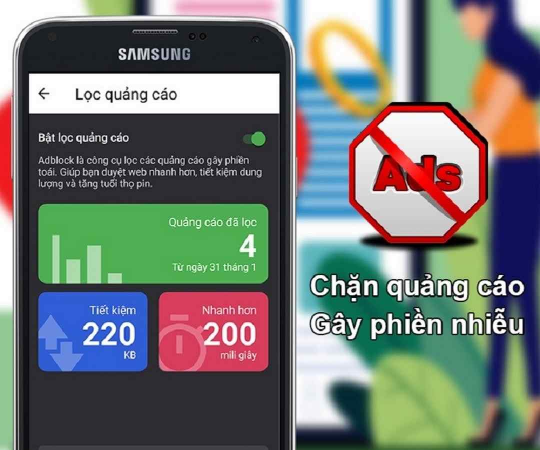 Bộ lọc quảng cáo an toàn