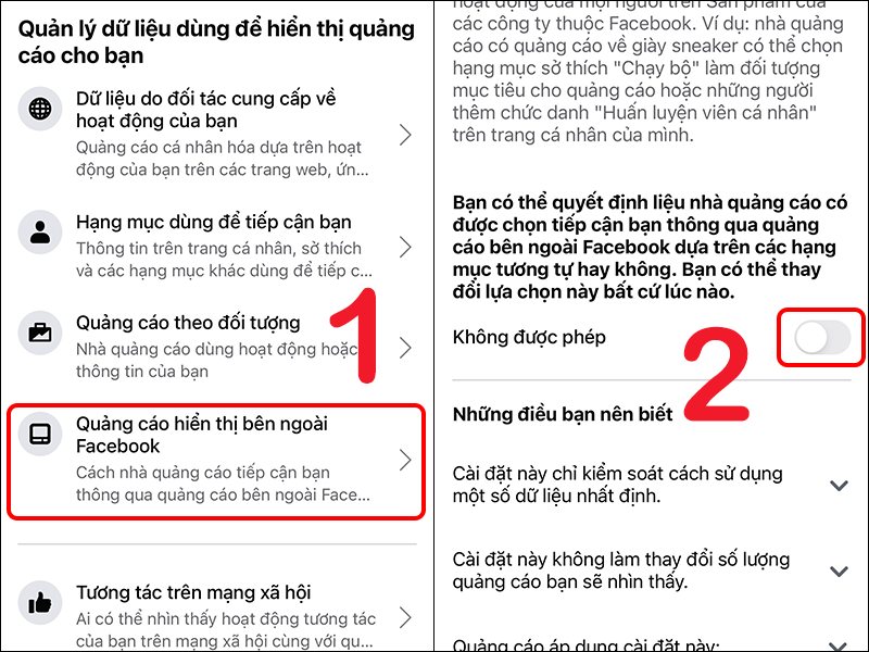 Một số mẹo để tắt quảng cáo Facebook